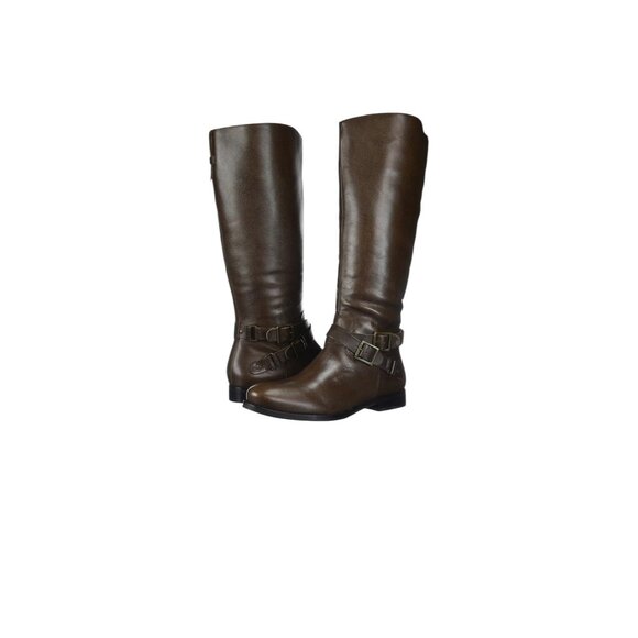 Matisse Shoes - Matisse Womens Britain Brown Leather Knee-High Boots Size 7M